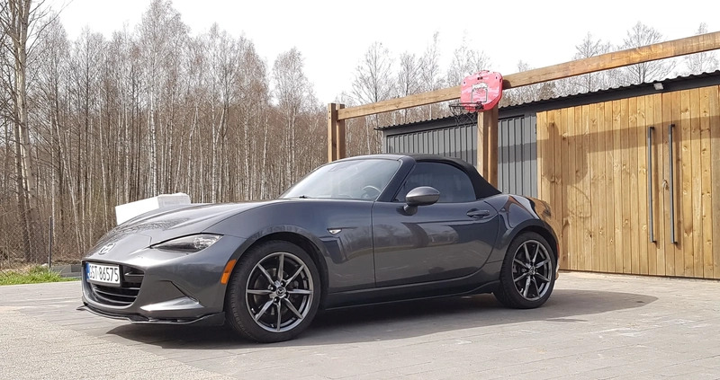 Mazda MX-5 cena 75900 przebieg: 84378, rok produkcji 2016 z Wleń małe 121